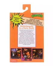 Load image into Gallery viewer, Teenage Mutant Ninja Turtles: 1988 Animation Michelangelo Pizza Club VHS Version 54355 BY NECA - BRAND TEENAGE MUTANT NINJA TURTLES
