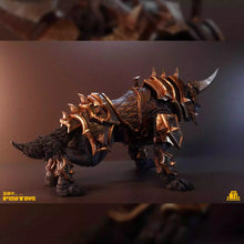 Load image into Gallery viewer, Fish TOYS Wilderness Series Honor Wolf Wolf (Golden Armor Ver.) Animal Action Figure Toy
