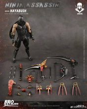 Load image into Gallery viewer, Brotoys 1/12 Ninja Assassin Falcon LR010 HAYABUSH action figure
