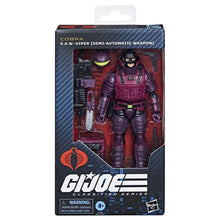 Charger l&#39;image dans la galerie, G.I. Joe Classified Series Cobra S.A.W.-Viper (Semi-Automatic Weapon) Action Figure BY HASBRO - BRAND G.I. JOE
