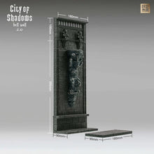 Load image into Gallery viewer, City of Shadows Hell Window 2.0 Diorama Base BY TOYS NEST
