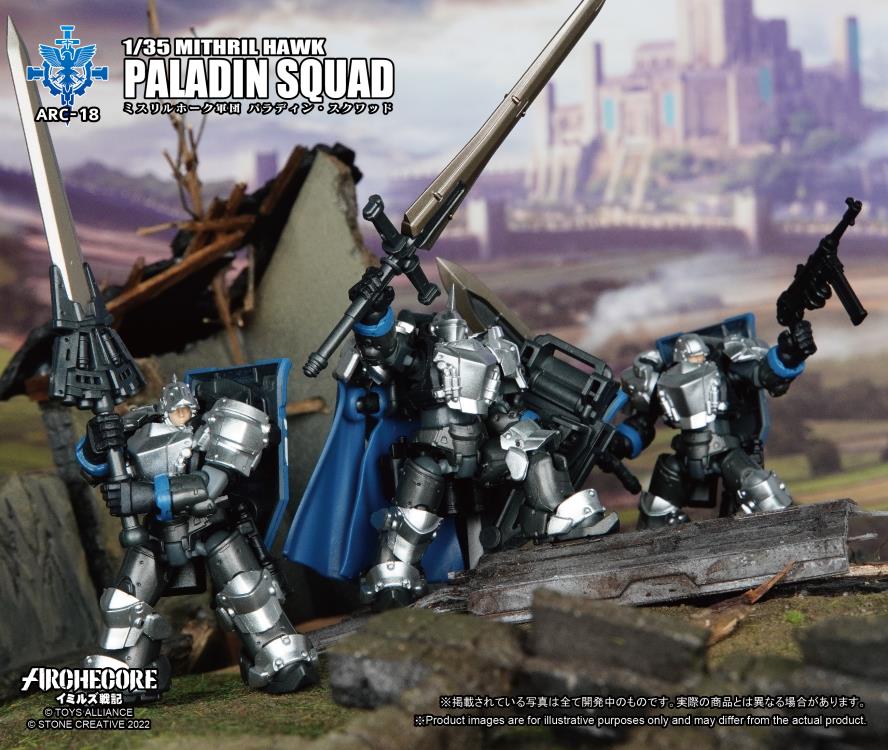 ARCHECORE ARC-18 Mithril Hawk Paladin Squad BY TOYS ALLIANCE - BRAND ARCHECORE - SAGA OF YMIRUS