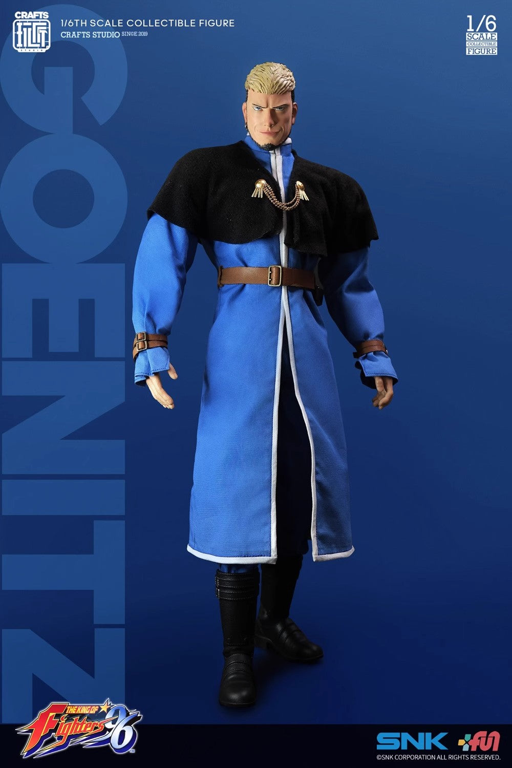 【希少】GB SKINS GOD SAVE THE KING MA-1 38 Crafts Studio 1/6 Scale SNK Authorized King of Fighters 96