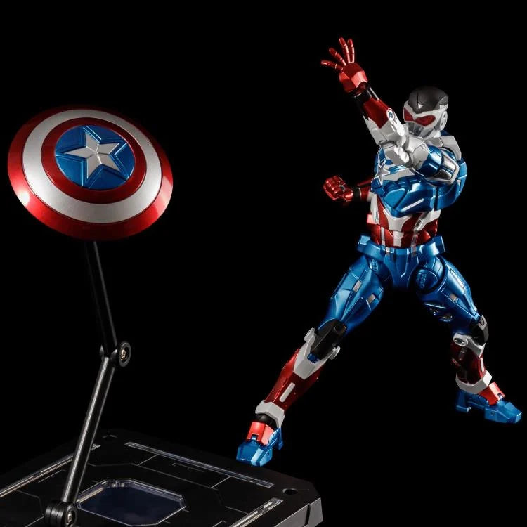 MARVEL キャプテンアメリカ Fighting Armor Amazon.com: 千値練(Sentinel) Fighting Armor Captain America