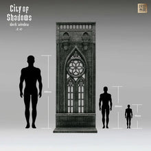 Load image into Gallery viewer, City of Shadows Dark Window 2.0 Diorama Base BY TOYS NEST
