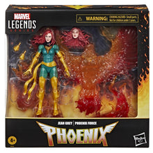 画像をギャラリービューアに読み込む, X-Men Marvel Legends ジーン・グレイとフェニックス・フォース デラックス アクションフィギュア HASBRO - ブランド MARVEL 
