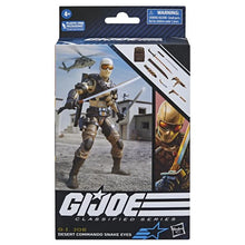 Charger l&#39;image dans la galerie, GI Joe Classified Series Desert Commando Snake Eyes PAR HASBRO - MARQUE GI JOE 
