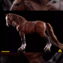 Load image into Gallery viewer, Fish TOYS 1/12 Wilderness Series Basic Horse (Brown Ver. B) Animal Action Figure Toy
