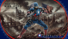 Load image into Gallery viewer, JM TOYS 1/12 Scale JM003 American Soul War Hero Skeleton Captain America Clothed Action Figure
