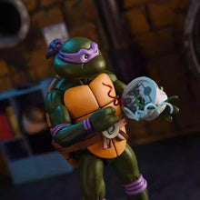 Load image into Gallery viewer, Teenage Mutant Ninja Turtles: 1988 Animation Donatello Pizza Club VHS Version 54353 BY NECA - BRAND TEENAGE MUTANT NINJA TURTLES
