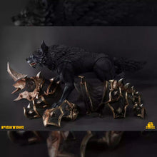 Load image into Gallery viewer, Fish TOYS Wilderness Series Honor Wolf Wolf (Golden Armor Ver.) Animal Action Figure Toy
