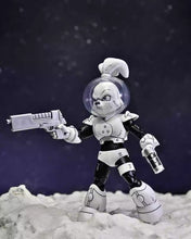 Charger l&#39;image dans la galerie, NECA TMNT Les aventures du samouraï lapin Usagi série d&#39;animation (version noir et blanc) avec casque d&#39;astronaute figurine d&#39;action à l&#39;échelle 1/12
