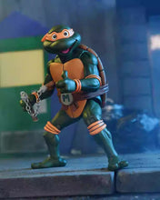 Load image into Gallery viewer, Teenage Mutant Ninja Turtles: 1988 Animation Michelangelo Pizza Club VHS Version 54355 BY NECA - BRAND TEENAGE MUTANT NINJA TURTLES
