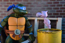 Load image into Gallery viewer, Teenage Mutant Ninja Turtles: 1988 Animation Leonardo Pizza Club VHS Version 54325 BY NECA - BRAND TEENAGE MUTANT NINJA TURTLES
