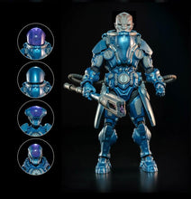 Load image into Gallery viewer, Cosmic Legions Hvalkatar: Book Two, Gravenight Slygor Ryz / T.U.5.C.C. Gravekeeper Deluxe Figure BY FOUR HORSEMEN - BRAND COSMIC LEGIONS
