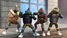 Load image into Gallery viewer, NECA Teenage Mutant Ninja Turtle Punk Disguise Turtles Set of 4 Figures
