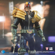 Charger l&#39;image dans la galerie, 2000 AD Exquisite Super Series Judge Dredd 1/12 Scale PX Aperçus Figurine exclusive PAR HIYA TOYS - MARQUES JUDGE DREDD, 2000 AD 
