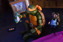 Load image into Gallery viewer, Teenage Mutant Ninja Turtles: 1988 Animation Michelangelo Pizza Club VHS Version 54355 BY NECA - BRAND TEENAGE MUTANT NINJA TURTLES
