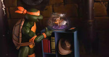 Load image into Gallery viewer, Teenage Mutant Ninja Turtles: 1988 Animation Michelangelo Pizza Club VHS Version 54355 BY NECA - BRAND TEENAGE MUTANT NINJA TURTLES
