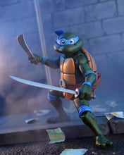 Load image into Gallery viewer, Teenage Mutant Ninja Turtles: 1988 Animation Leonardo Pizza Club VHS Version 54325 BY NECA - BRAND TEENAGE MUTANT NINJA TURTLES
