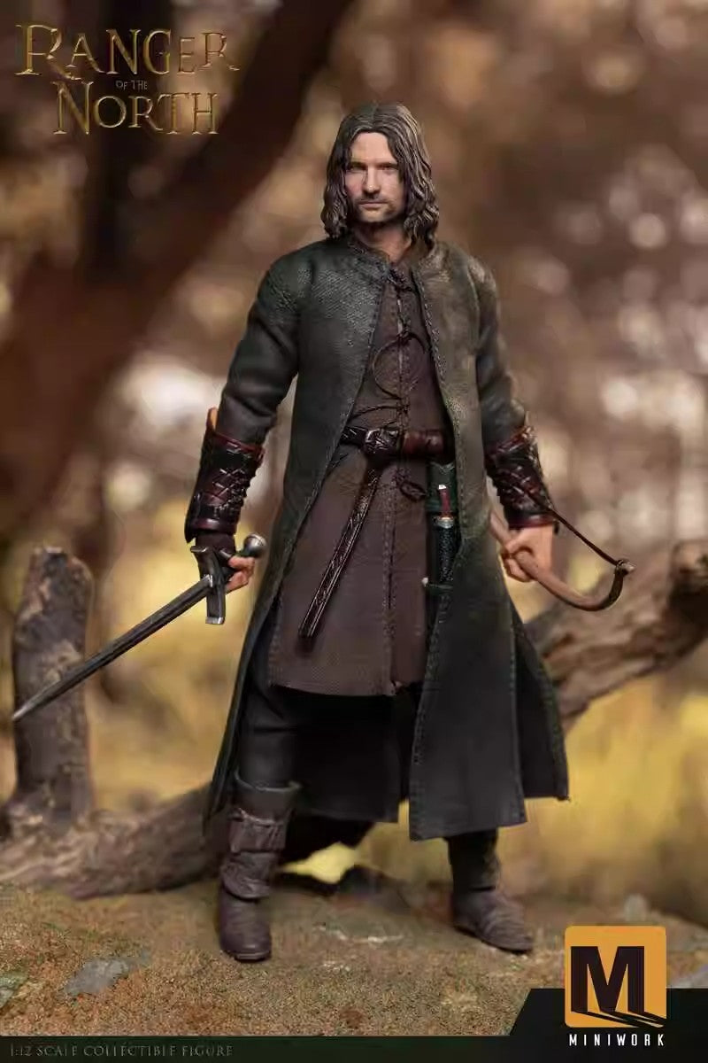Miniwork 1/12 Lord of the Rings Northern Ranger Collectible