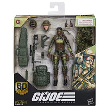 Charger l&#39;image dans la galerie, Figurine articulée GI Joe 60e anniversaire Classified Series Action Marine (Sniper) PAR HASBRO - MARQUE GI JOE 
