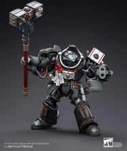 Charger l&#39;image dans la galerie, Figurine Warhammer 40K Grey Knights Terminator Caddon Vibova échelle 1/18 PAR JOYTOY - MARQUE WARHAMMER 
