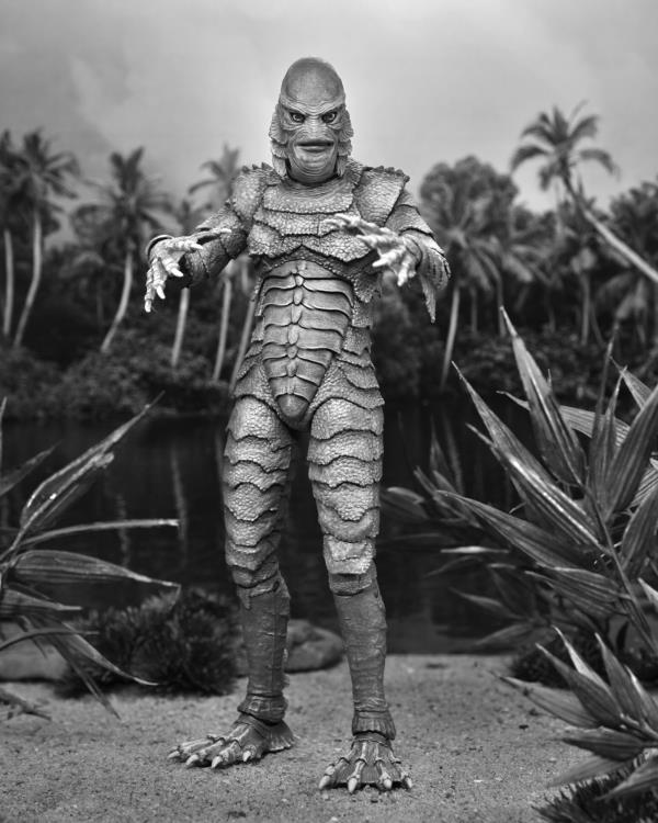 Universal Monsters Ultimate Creature from the Black Lagoon (Black & White Ver.) BY NECA - BRAND UNIVERSAL MONSTERS