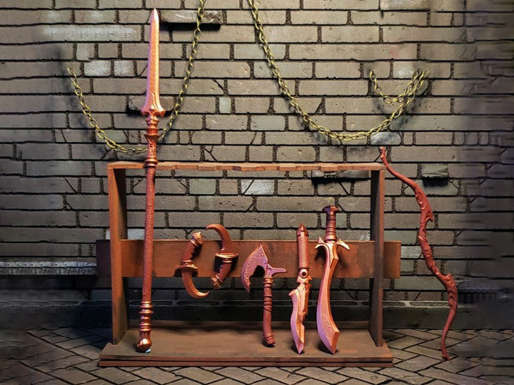 Animal Warriors of The Kingdom Primal Collection Chunari Armory Weapon Set