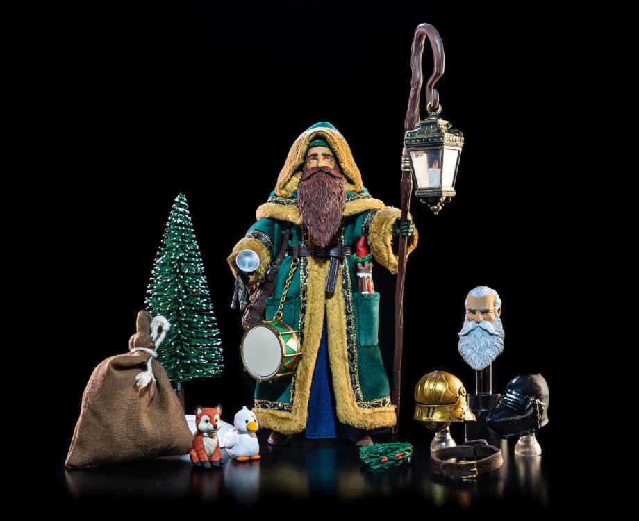 Figura Obscura Père Noël (Version Robe Verte) Figurine PAR QUATRE CAVALIERS 