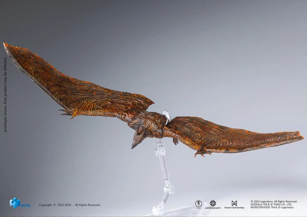 Godzilla : Roi des Monstres Rodan (Flameborn) PX présente une figurine d'action exclusive PAR HIYA TOYS - MARQUE GODZILLA 