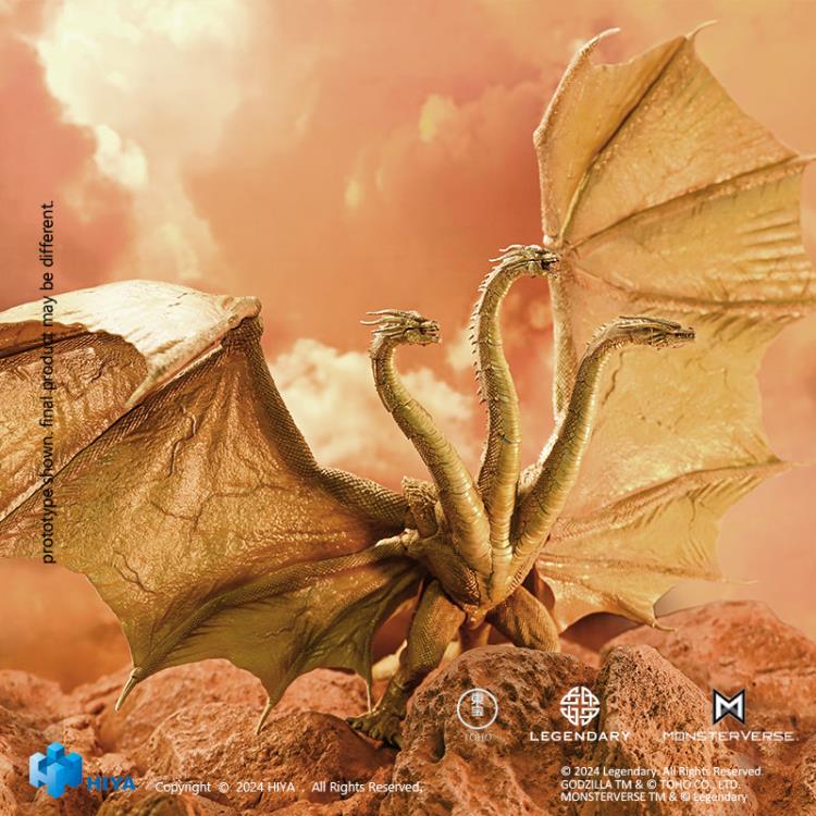 Godzilla : Roi des Monstres King Ghidorah (Gravity Beam Ver.) PX présente une figurine d'action exclusive PAR HIYA TOYS - MARQUE GODZILLA 