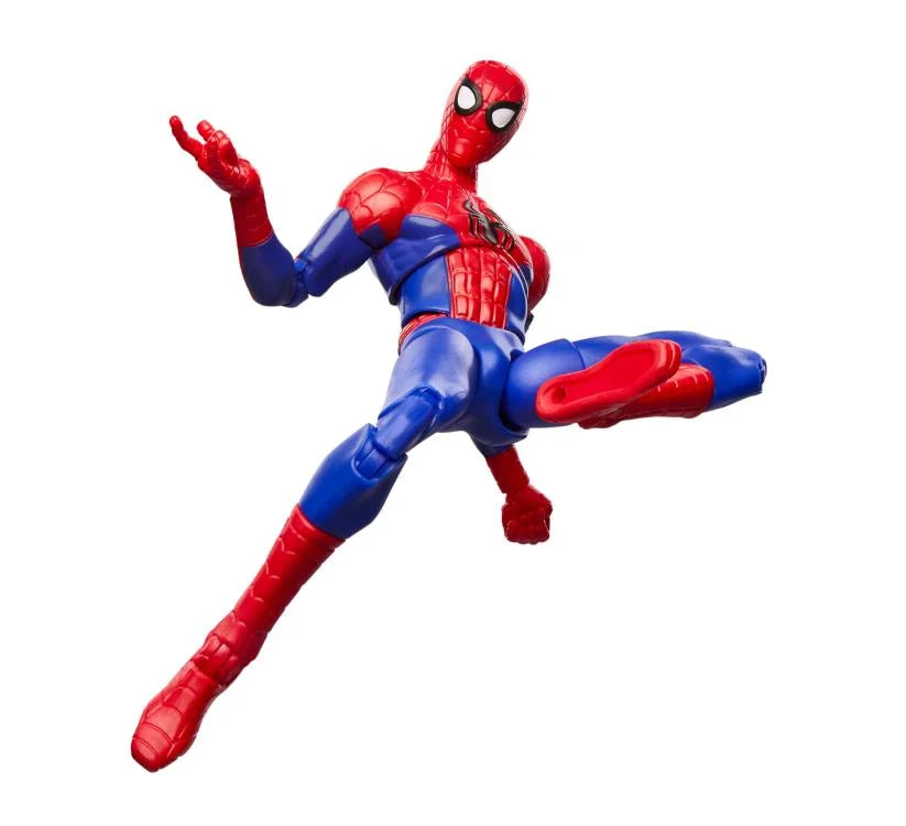 Figurine articulée Marvel Legends Peter Parker Spider-Man : Across the Spider-Verse PAR HASBRO - MARQUE MARVEL 