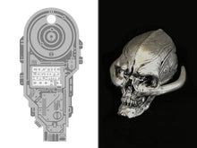 Load image into Gallery viewer, Cosmic Legions Coin and Skull (Silver) Exclusive Set BY FOUR HORSEMEN - BRAND COSMIC LEGIONS
