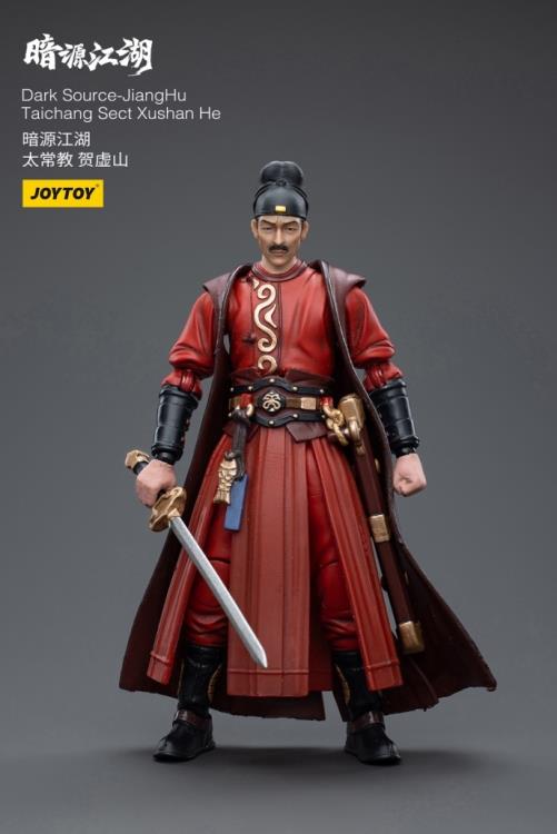 Dark Source JiangHu Taichang Sect Xushan He 1/18 Scale Figure BY JOYTOY - BRAND DARK SOURCE