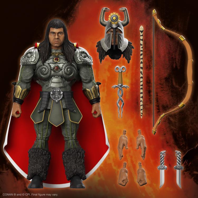 Conan the Barbarian ULTIMATES! Thulsa Doom (Battle of the Mounds) BY SUPER7 - BRAND CONAN THE BARBARIAN