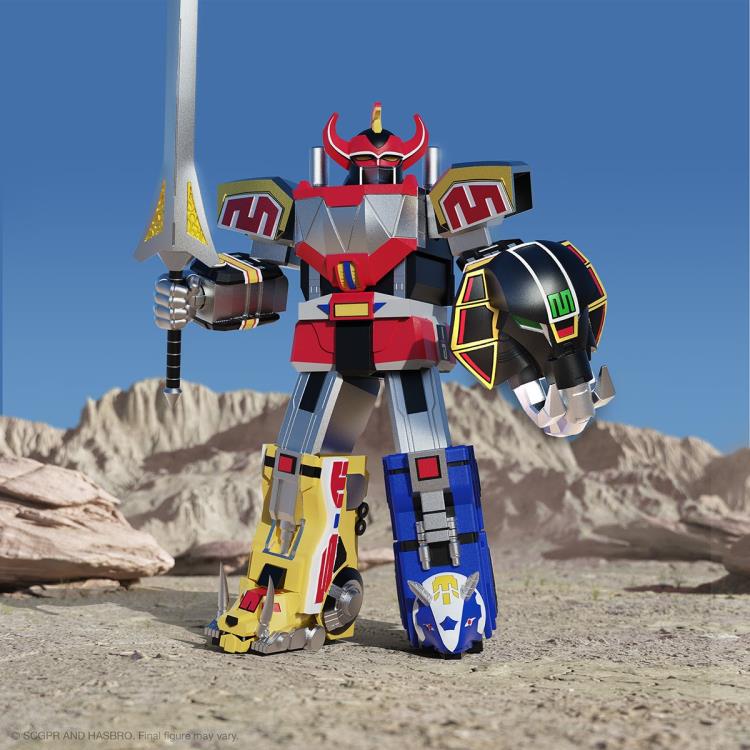 Mighty Morphin Power Rangers ULTIMATES! Dino Megazord BY SUPER7 - BRAND POWER RANGERS (SUPER SENTAI)