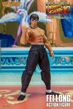 Charger l&#39;image dans la galerie, Figurine articulée à l&#39;échelle 1/12 de Fei Long, Ultra Street Fighter II : The Final Challengers PAR STORM COLLECTIBLES - MARQUE STREET FIGHTER 
