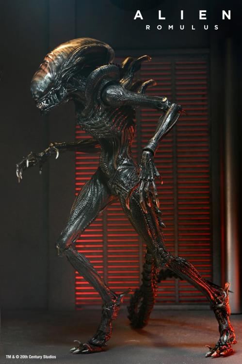 Alien : Romulus Ultimate Scorched Alien Xenomorph PAR NECA - MARQUE ALIEN 