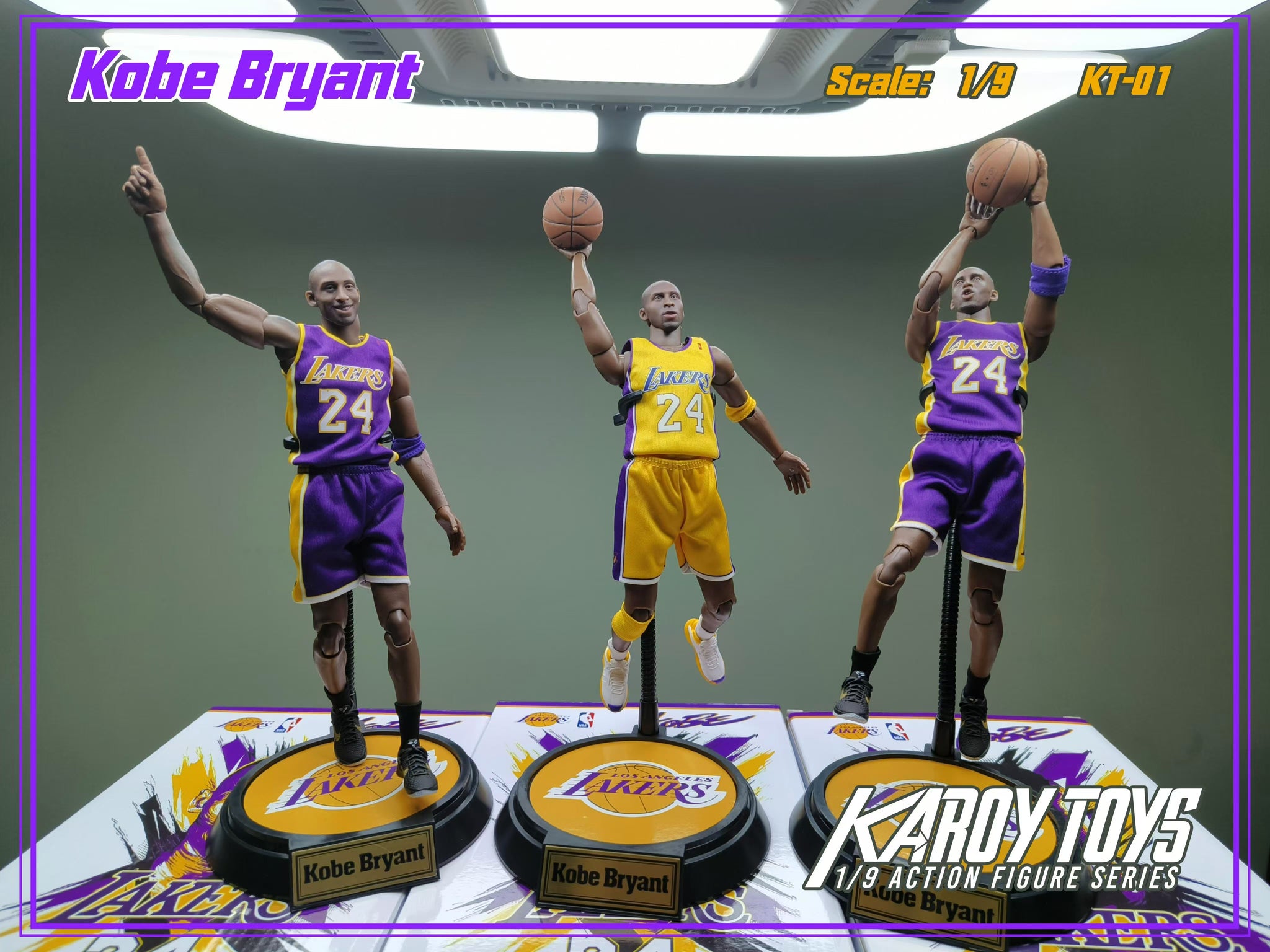 Kobe Bryant 1/9 Scale (Los Angeles Lakers) Action Figure Regular
