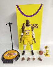 Load image into Gallery viewer, Lebron James (Los Angeles Lakers Home) 1/6 Scale Action Figure
