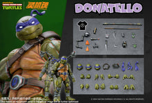 Load image into Gallery viewer, Mety Toyz 1/12 Scale TMNT Michelangelo, Donatello 2 Packs Action Figures
