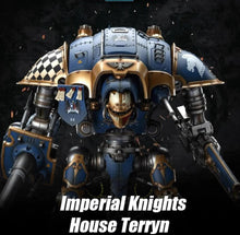 Load image into Gallery viewer, Warhammer 40K Imperial Knights House Terryn Knight Paladin 1/18 Scale Action Figure BY JOYTOY - BRAND WARHAMMER
