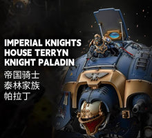 Load image into Gallery viewer, Warhammer 40K Imperial Knights House Terryn Knight Paladin 1/18 Scale Action Figure BY JOYTOY - BRAND WARHAMMER
