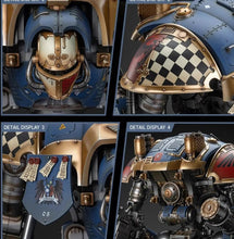 Load image into Gallery viewer, Warhammer 40K Imperial Knights House Terryn Knight Paladin 1/18 Scale Action Figure BY JOYTOY - BRAND WARHAMMER
