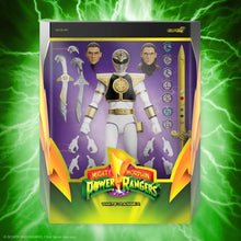 Load image into Gallery viewer, Mighty Morphin Power Rangers ULTIMATES! White Ranger BY SUPER7 - BRAND POWER RANGERS (SUPER SENTAI)
