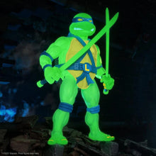 Charger l&#39;image dans la galerie, Tortues Ninja ULTIMATES ! Exclusivité Mutagen Ooze Glow - Leonardo / Michelangelo / Raphael / Donatello 
