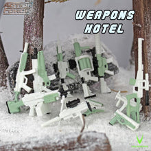 Load image into Gallery viewer, Action Force Weapons Pack (Hotel) 1/12 Scale Accessory Set
