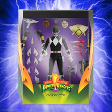 Charger l&#39;image dans la galerie, Mighty Morphin Power Rangers ULTIMATES ! Ranger noir PAR SUPER7 - MARQUE POWER RANGERS (SUPER SENTAI) 
