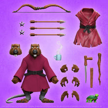 Load image into Gallery viewer, Teenage Mutant Ninja Turtles ULTIMATES! Splinter (Flocked) BY SUPER7 - BRAND TEENAGE MUTANT NINJA TURTLES
